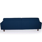 Sofá 03 Lugares Para Sala De Estar Marvin 230 Cm D02 Veludo A