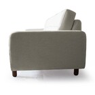 Sofá 04 Lugares Para Sala De Estar Marvin 300 Cm D02 Linho Be