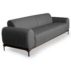 Sofá 150cm 2 Lugares Molino Linho Cinza