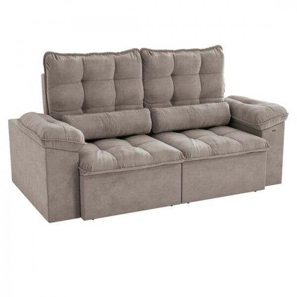 Sofá 2,00 Metros Retrátil E Reclinável Austin Kappesberg 3 Ou