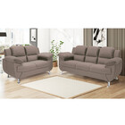 Sofá 2,02 Metros Linoforte Avalon, 3 Lugares, Veludo, Espuma