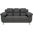 Sofá 2,02 Metros Linoforte Avalon, 3 Lugares, Veludo, Espuma