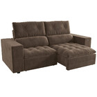 Sofá 2,08 Metros Retrátil E Reclinável Kappesberg New Vintage