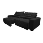 Sofá 2,12m Retrátil E Reclinável Com Molas Cama Inbox Plus Te