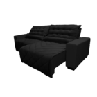 Sofá 2,12m Retrátil E Reclinável Com Molas Cama Inbox Plus Te