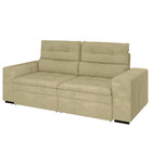 Sofá 2,20 Metros Retrátil E Reclinável Com Baú Besthouse Canc