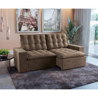 Sofá 2,28 Metros Retrátil E Reclinável Kappesberg New Tibete