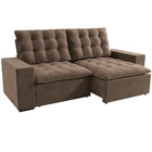 Sofá 2,28 Metros Retrátil E Reclinável Kappesberg New Tibete