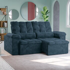 Sofá 2,30 Metros Retrátil E Reclinável Austin Kappesberg 3 Ou