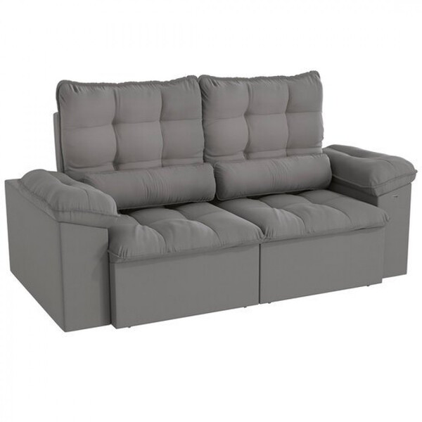 Sofá 2,30 Metros Retrátil E Reclinável Austin Kappesberg 3 Ou