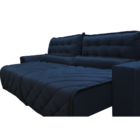 Sofá 2,32m Retrátil E Reclinável Com Molas Cama Inbox Plus Te