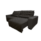 Sofá 2,32m Retrátil E Reclinável Com Molas Cama Inbox Plus Te