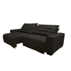 Sofá 2,32m Retrátil E Reclinável Com Molas Cama Inbox Plus Te