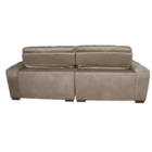 Sofá 2,32m Retrátil E Reclinável Com Molas Cama Inbox Top Tec