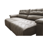 Sofá 2,32m Retrátil E Reclinável Com Molas Cama Inbox Top Tec