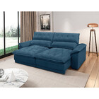 Sofá 2,48 Metros Retrátil E Reclinável Gralha Azul Venetto 3
