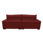 Sofá 2,62m Retrátil E Reclinável Com Molas Cama Inbox Plus Te