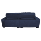 Sofá 2,72m Retrátil E Reclinável Com Molas Cama Inbox Top Tec