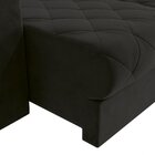 Sofá 200 Cm Retrátil E Reclinável Delta Preto