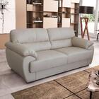 Sofá 205 Cm 2 Lugares Denver T02 Couro Matte Nude Mpozenato