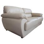 Sofá 205 Cm 2 Lugares Denver T02 Couro Matte Nude Mpozenato