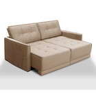 Sofá 210 Cm 3 Lugares Reclinável Retrátil Solar San Miguel