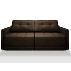 Sofá 210 Cm 3 Lugares Reclinável Retrátil Solar San Miguel