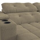 Sofá 230cm Com Porta Copos Retrátil E Reclinável Premier Bouc