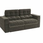 Sofá 230cm Com Porta Copos Retrátil E Reclinável Premier Chum