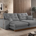 Sofá 230cm Retrátil E Reclinável Fazzio Com Molas Ensacadas 2