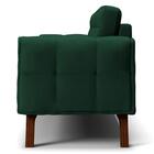 Sofá 280cm 4 Lugares Sandero Veludo Verde