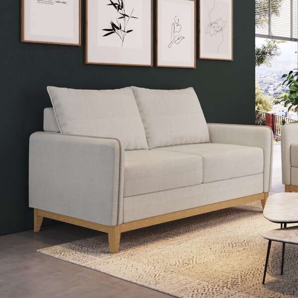 Sofá 2 Br 0,6 (2 Ass 0,55) Lugano (2 Lugares. Bipartido) Off