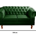 Sofá 2 E 3 Lugares Decoração Sala Recepção Retrô Dom Pedro Ve