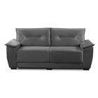 Sofá 2 E 3 Lugares Maia 1,50x2,00m Suede Cinza Madelina Decor