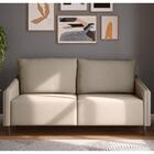 Sofá 2 Lugares 1,40m Multimóveis Cr45122 Bege