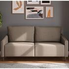 Sofá 2 Lugares 1,40m Multimóveis Cr45122 Marrom