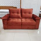 Sofá 2 Lugares 1,80m Retrátil E Reclinável Matteo Bom Pastor