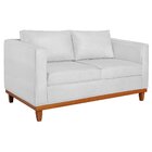Sofá 2 Lugares 140cm Corano Esper  Branco