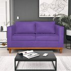 Sofá 2 Lugares 140cm Corano Esper  Roxo