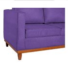 Sofá 2 Lugares 140cm Corano Esper  Roxo