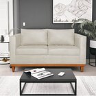 Sofá 2 Lugares 140cm Linho Esper  Bege