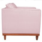 Sofá 2 Lugares 140cm Suede Esper  Rosa Bebê
