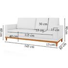 Sofa 2 Lugares 145 Cm Crons Corano Vazzano