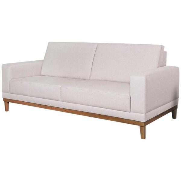 Sofa 2 Lugares 145 Cm Crons Linho Vazzano