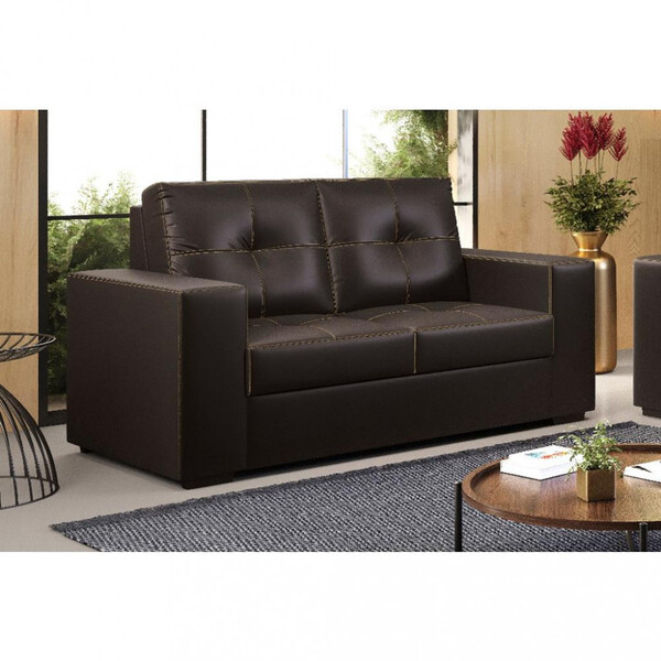 Sofá 2 Lugares 147cm Couro La Paz Simbal