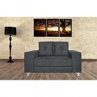 Sofá 2 Lugares 148cm Topázio Nabas Cinza