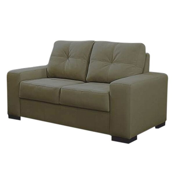 Sofá 2 Lugares 150cm Turim Couro Fendi G58 - Gran Belo