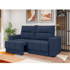 Sofá 2 Lugares 150cm Veludo Retrátil Reclinável Kazan Besthou