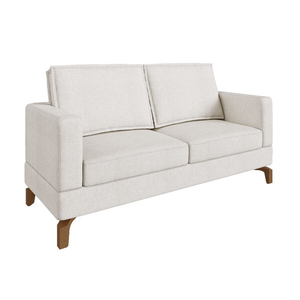 Sofá 2 Lugares 157cm Aspen Casa De Pedra Estofados