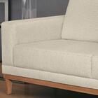 Sofa 2 Lugares 160 Cm Crons Linho Bege Vazzano
